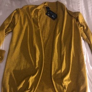 Charlie’s Project mustard cardigan